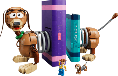 Fermalibri di Slinky Toy Story — set LEGO 43301
