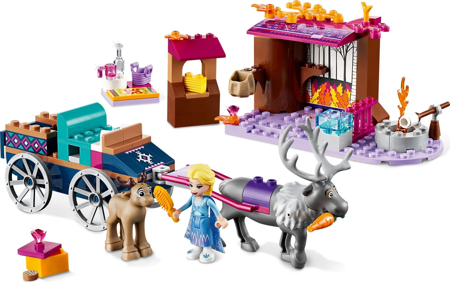 LEGO® 41166 - L’avventura sul carro di Elsa