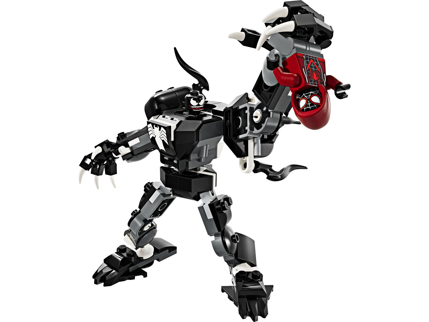 Venom Mech Armor vs. Miles Morales