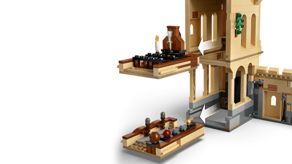 LEGO 76447 Le château de Poudlard : les cours de vol — visuel 4 sur 8