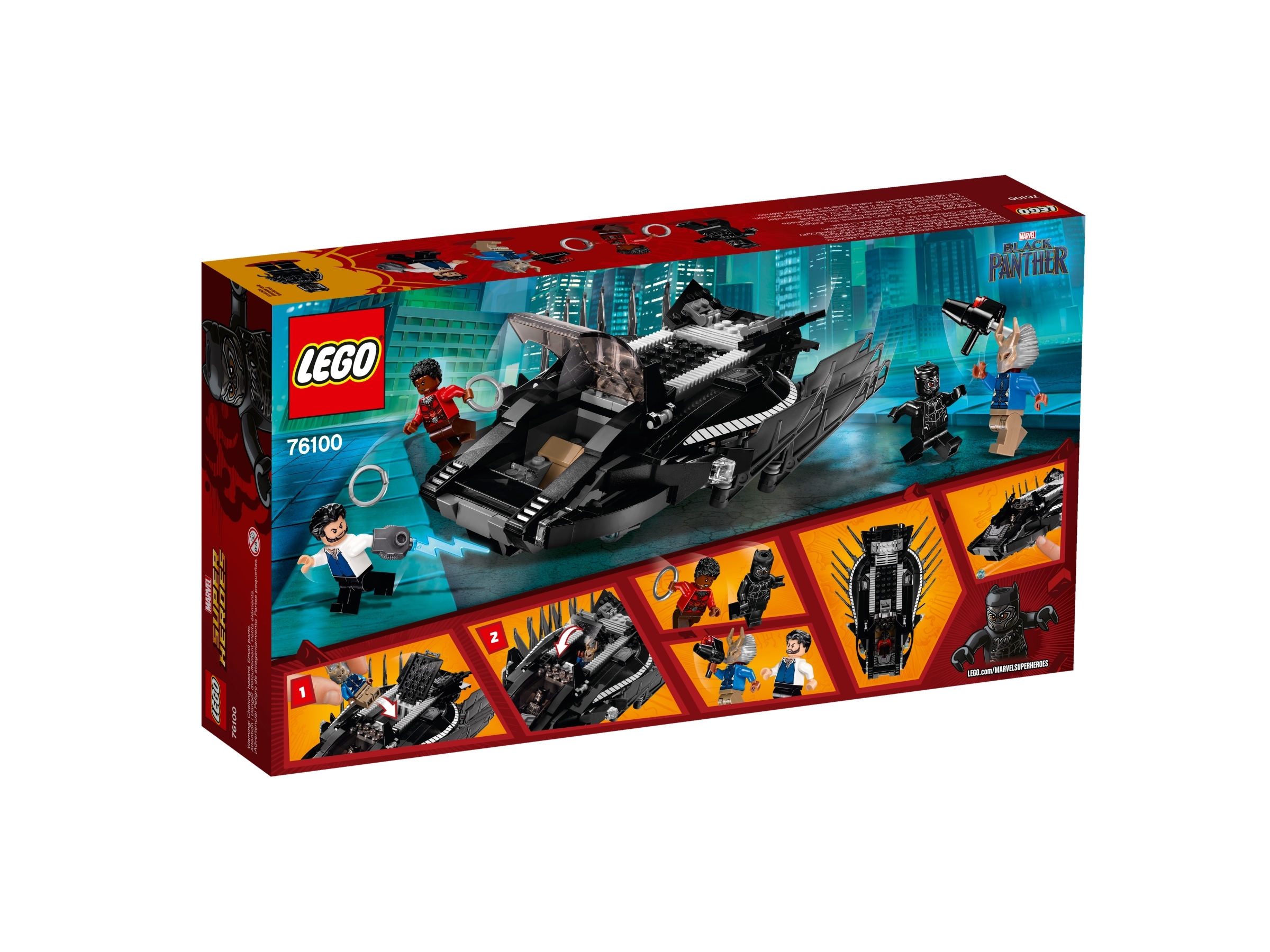 LEGO Marvel Super Heroes Black Panther Nakia Minifigure 76100 