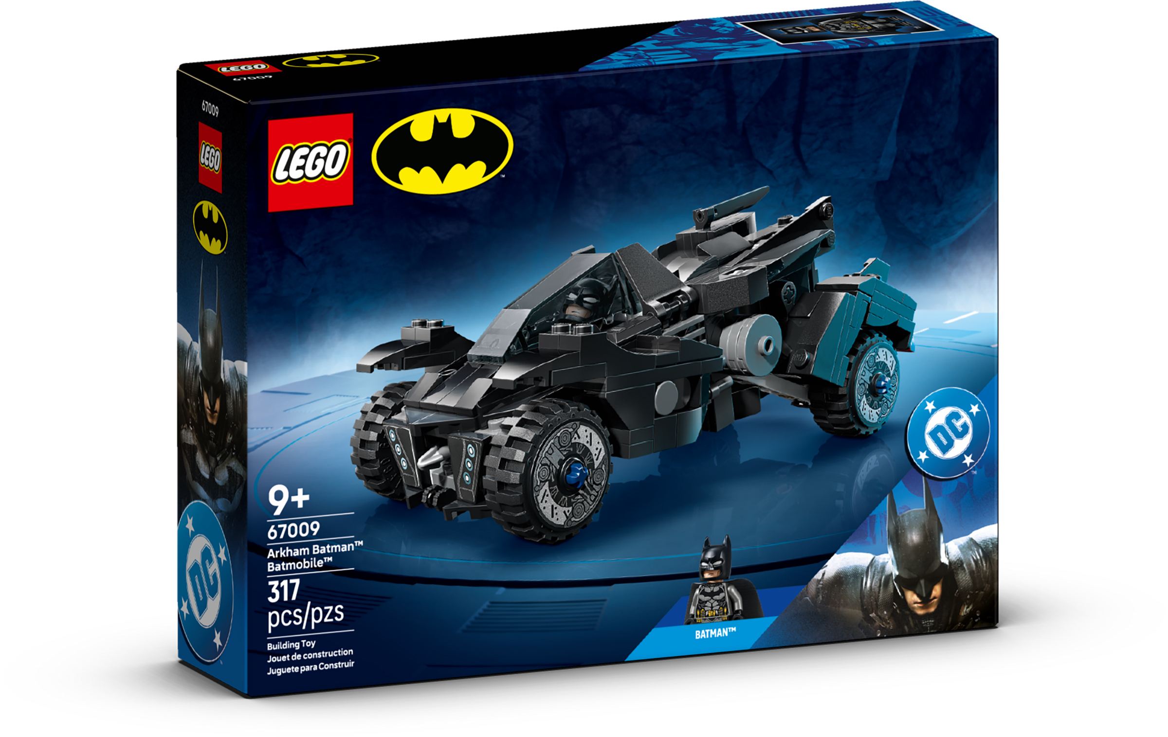 u*＊様 NICENESS BLINKY (INDIGO) Arkham Batman™ Batmobile™ 67009 | DC | Buy online at the Official