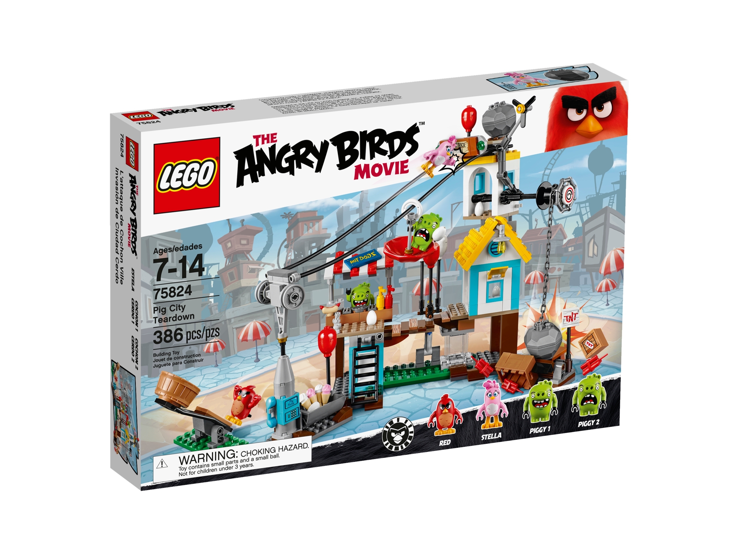 buffet samle folder Pig City Teardown 75824 | Angry Birds™ | Buy online at the Official LEGO®  Shop US