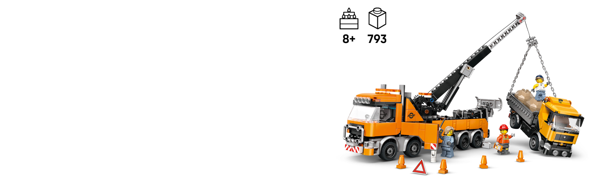 レッカークレーン車 60467 | シティ |レゴ®ストア公式オンライン