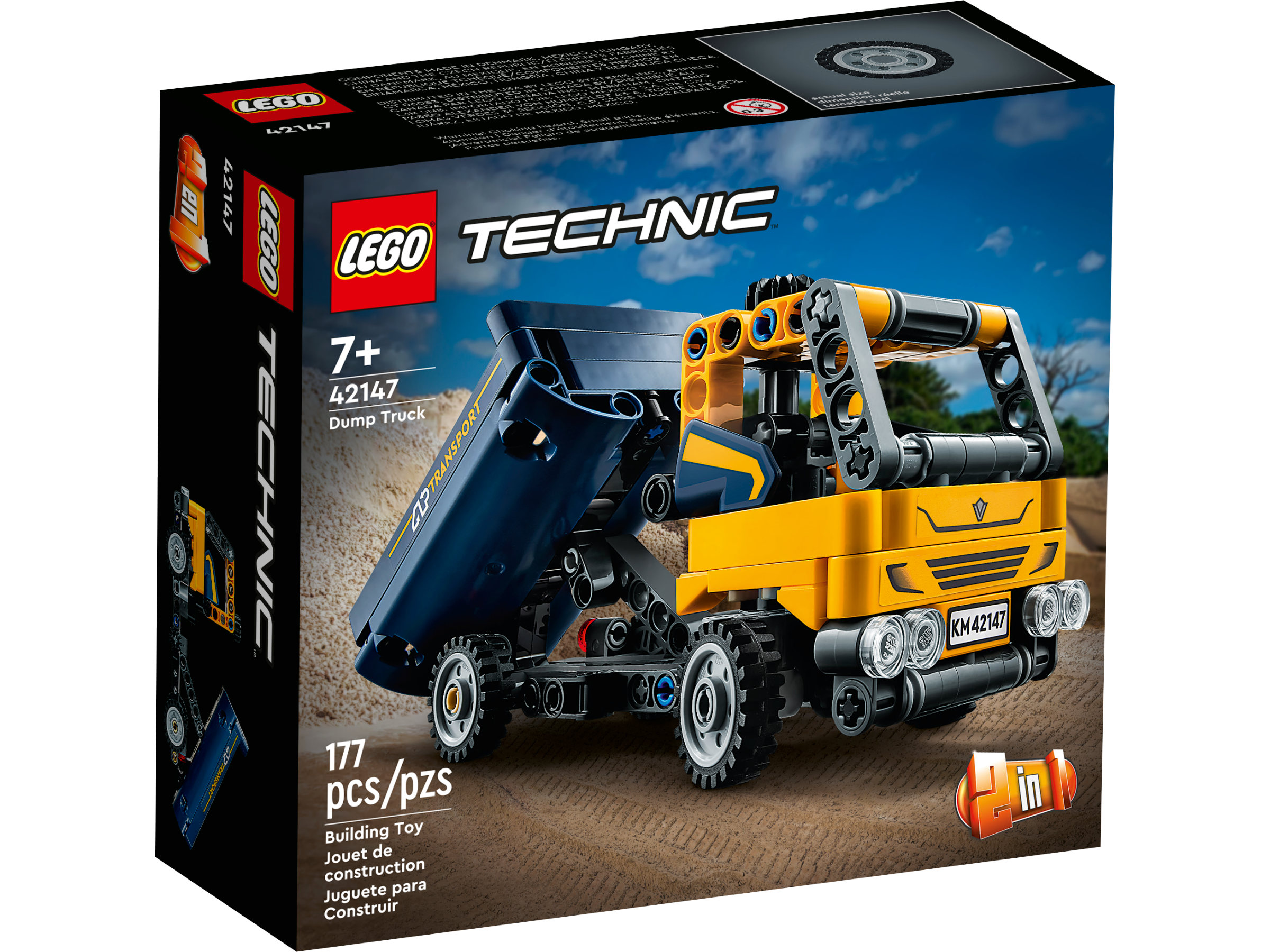 Kiepwagen 42147 | Technic | Officiële LEGO® BE