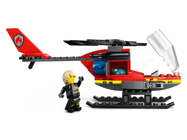LEGO 60411 L’hélicoptère de secours des pompiers — visuel 4 sur 8