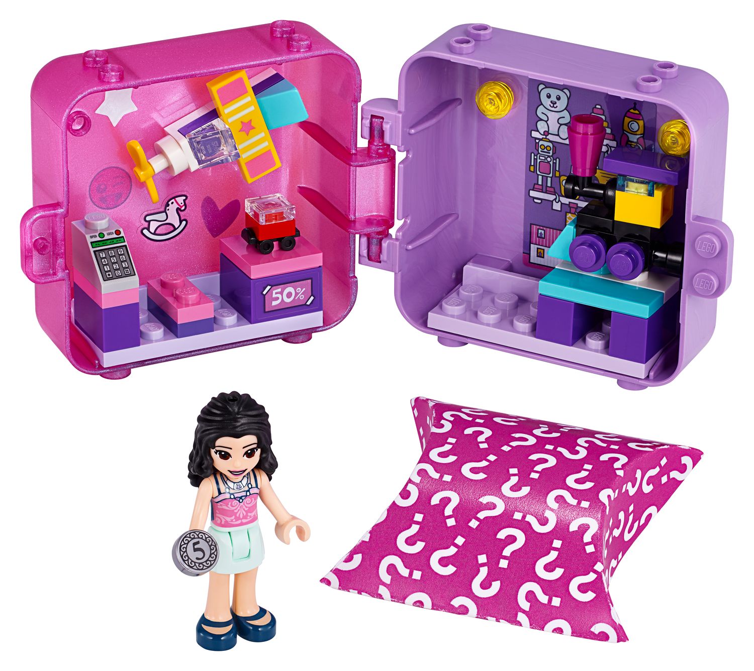 Emma's Shopping Play Cube