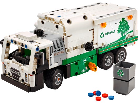 LEGO 42167 - Mack® LR Electric-skraldevogn