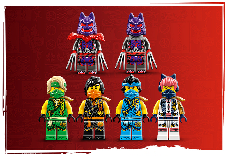 Ninja Team Combo Vehicle 71820 | NINJAGO® | Buy online at the