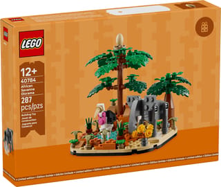 Africká savana – diorama