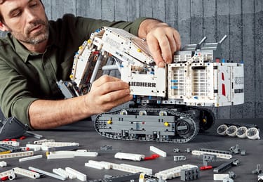 Remote Control Liebherr Excavator Lego Technic Lego Sets Liebherr