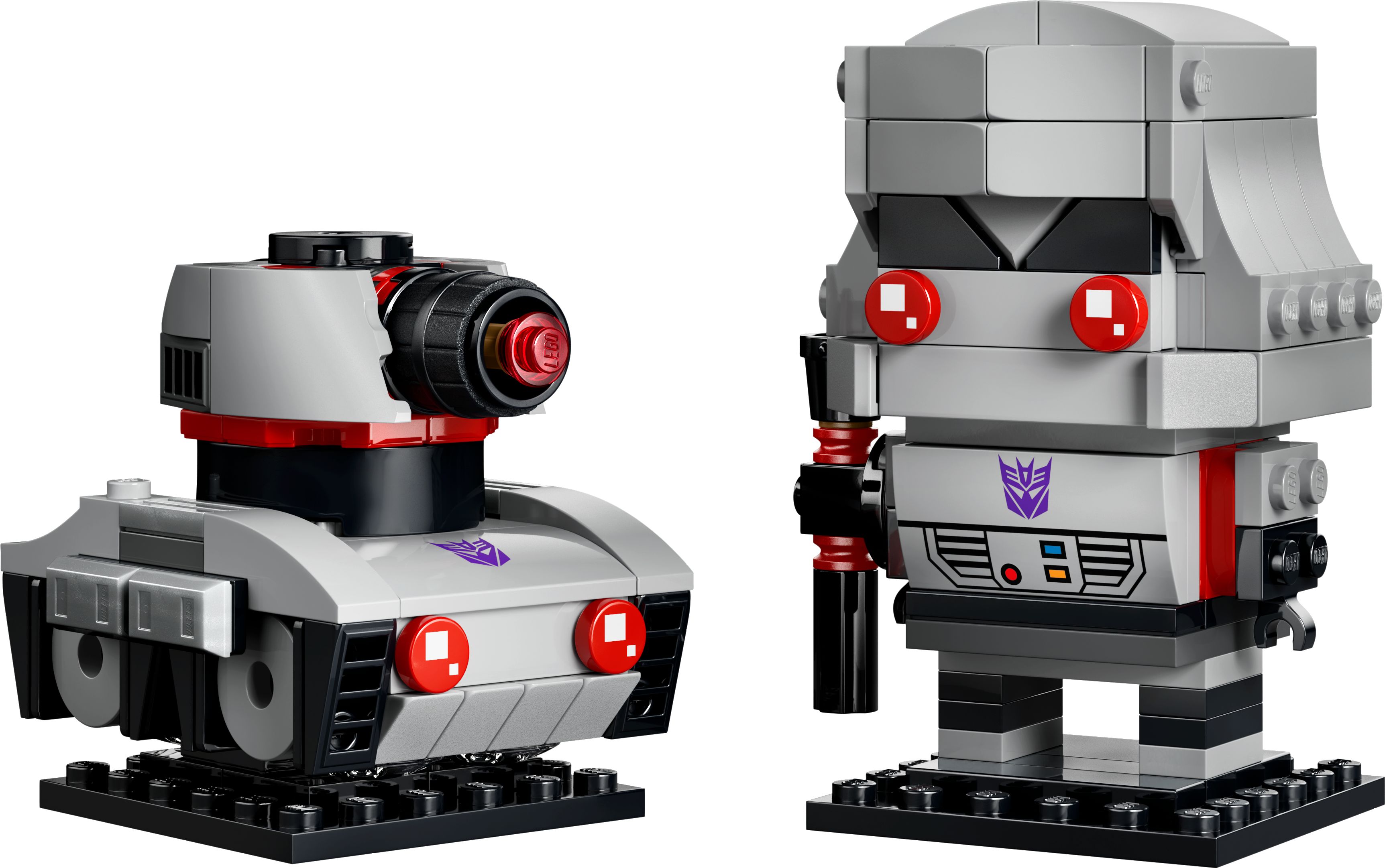 Set LEGO BrickHeadz 40924 Megatron Robot & Vehicle