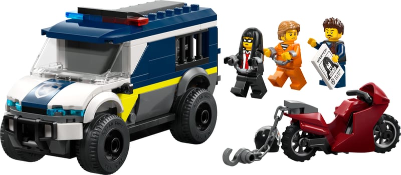 LEGO 60479 City — Поліцейський автозак