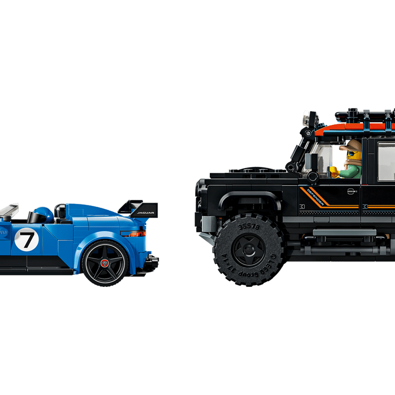 Jaguar Project 7 & Land Rover Defender 77264 | Speed Champions Jaguar Project 7 & Land Rover Defender 77264 | Speed Champions