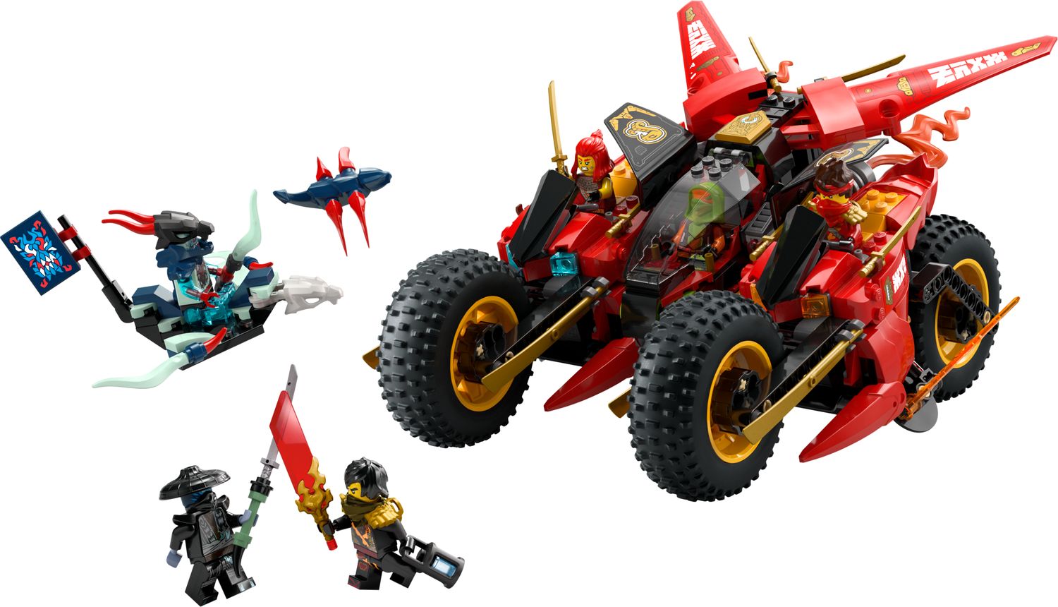 Ninja Combat Vehicle 71844 | NINJAGO® | Buy online at the Official Ninja Combat Vehicle 71844 | NINJAGO® | Buy online at the Official