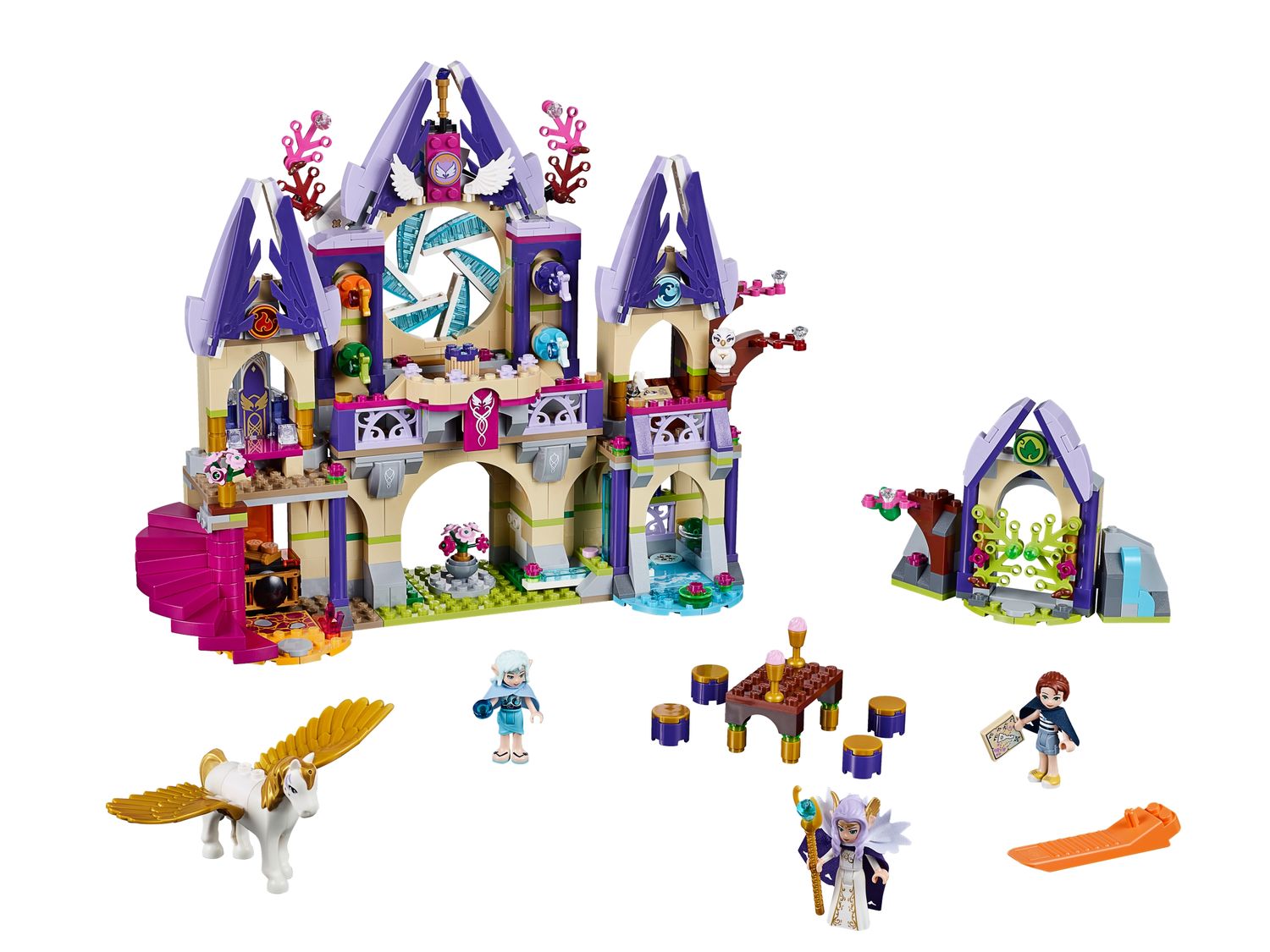 El Misterioso Castillo de Skyra en el Cielo 41078 | Elves | Oficial LEGO® Shop ES lego friends 41078