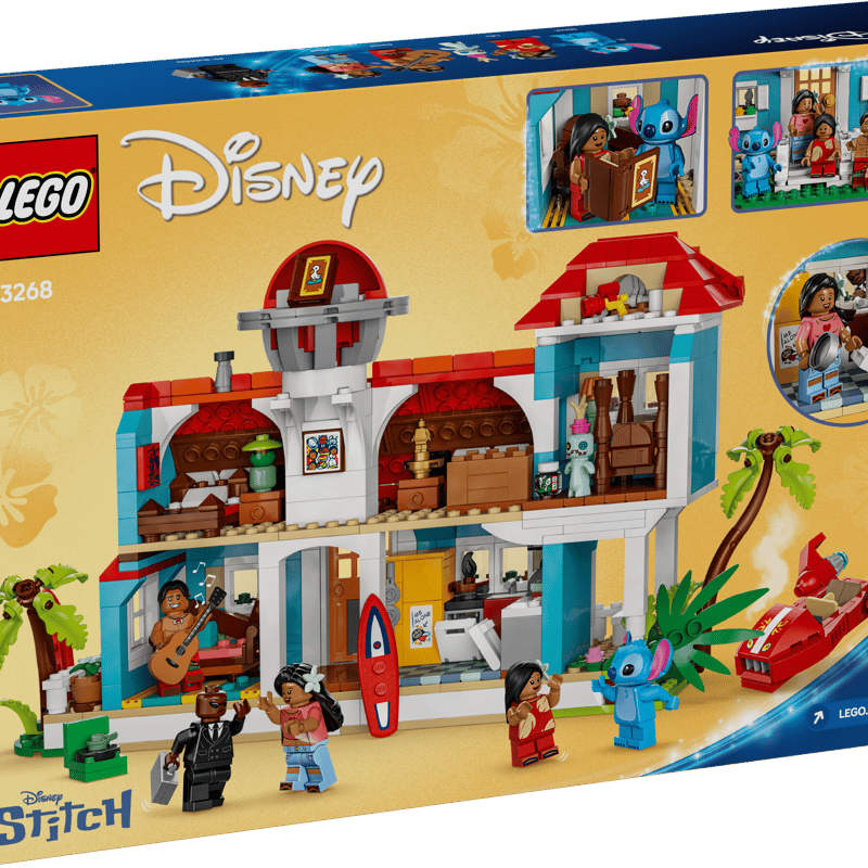 Lilo and Stitch Beach House 43268 | Disney™ | Buy online at the Lilo and Stitch Beach House 43268 | Disney™ | Buy online at the