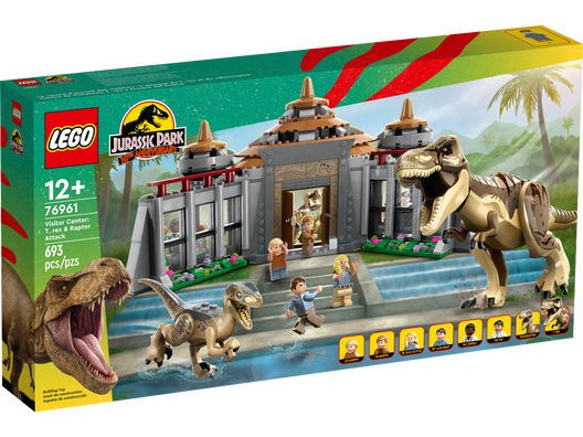 LEGO 76961 - Besøgscenter: T. rex- og raptor-angreb