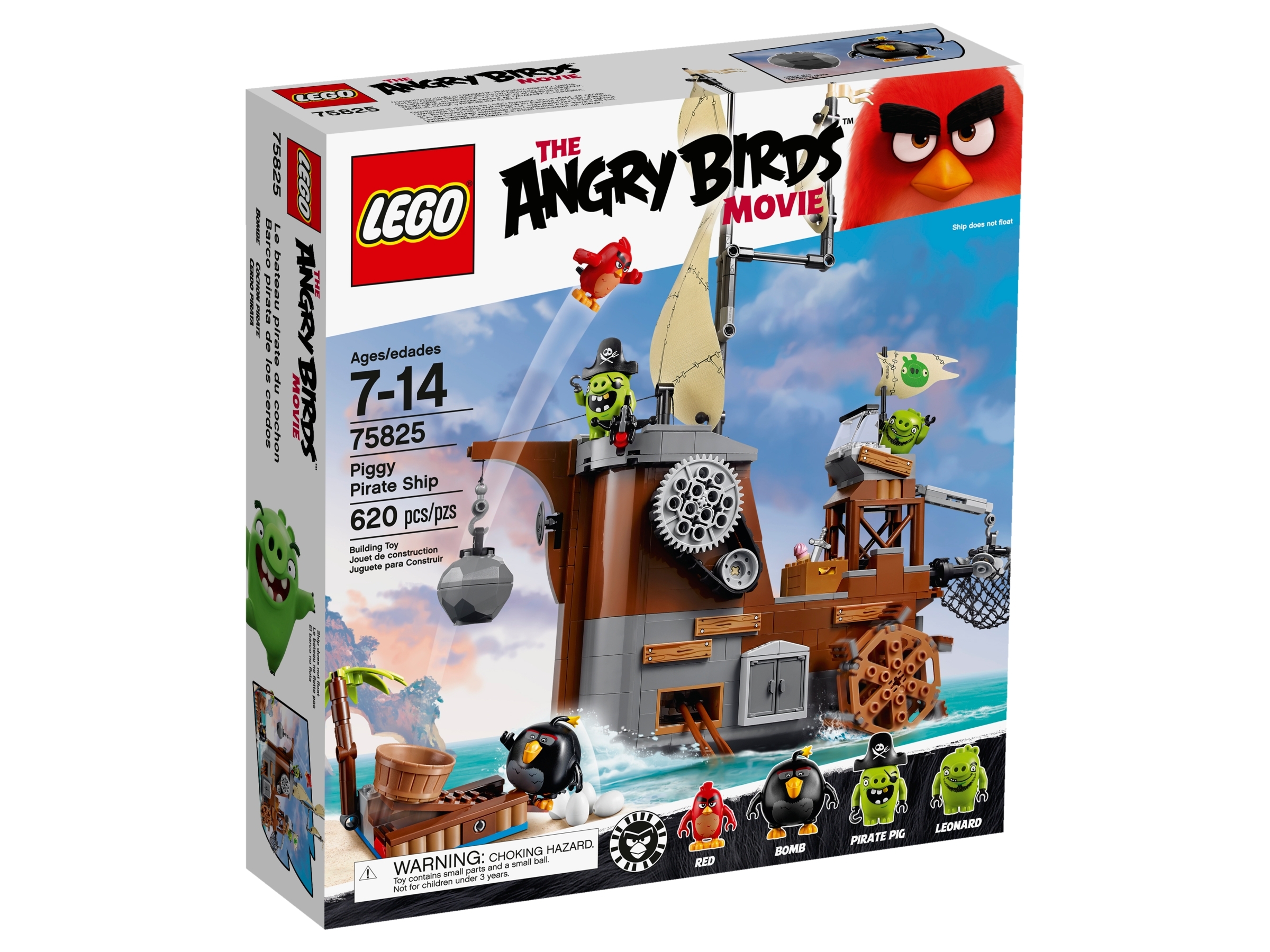 Grisepiratskib 75825 | Angry Birds™ | Officiel LEGO® Shop