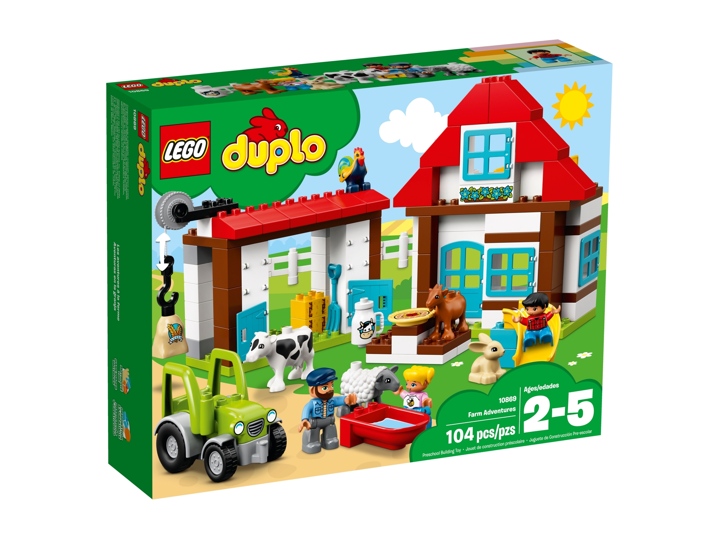Lego 10869 Duplo NUEVO Aventuras en la Granja