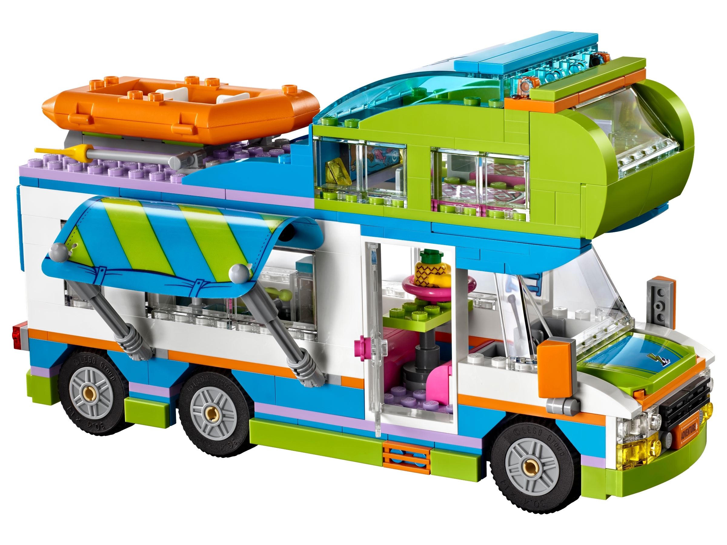 lego friends camper van set