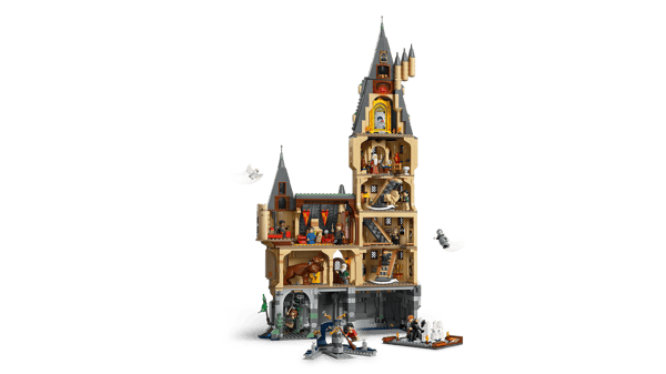 LEGO 76454 Le château de Poudlard : la tour principale — visuel 3 sur 8