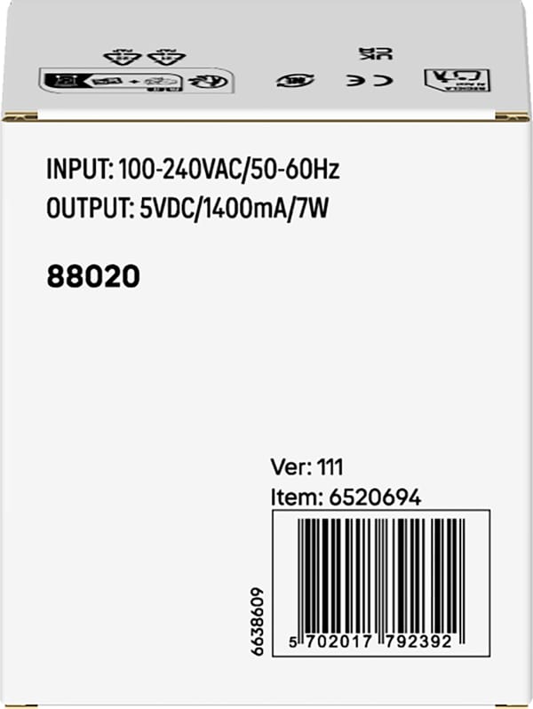 USB-strømadapter