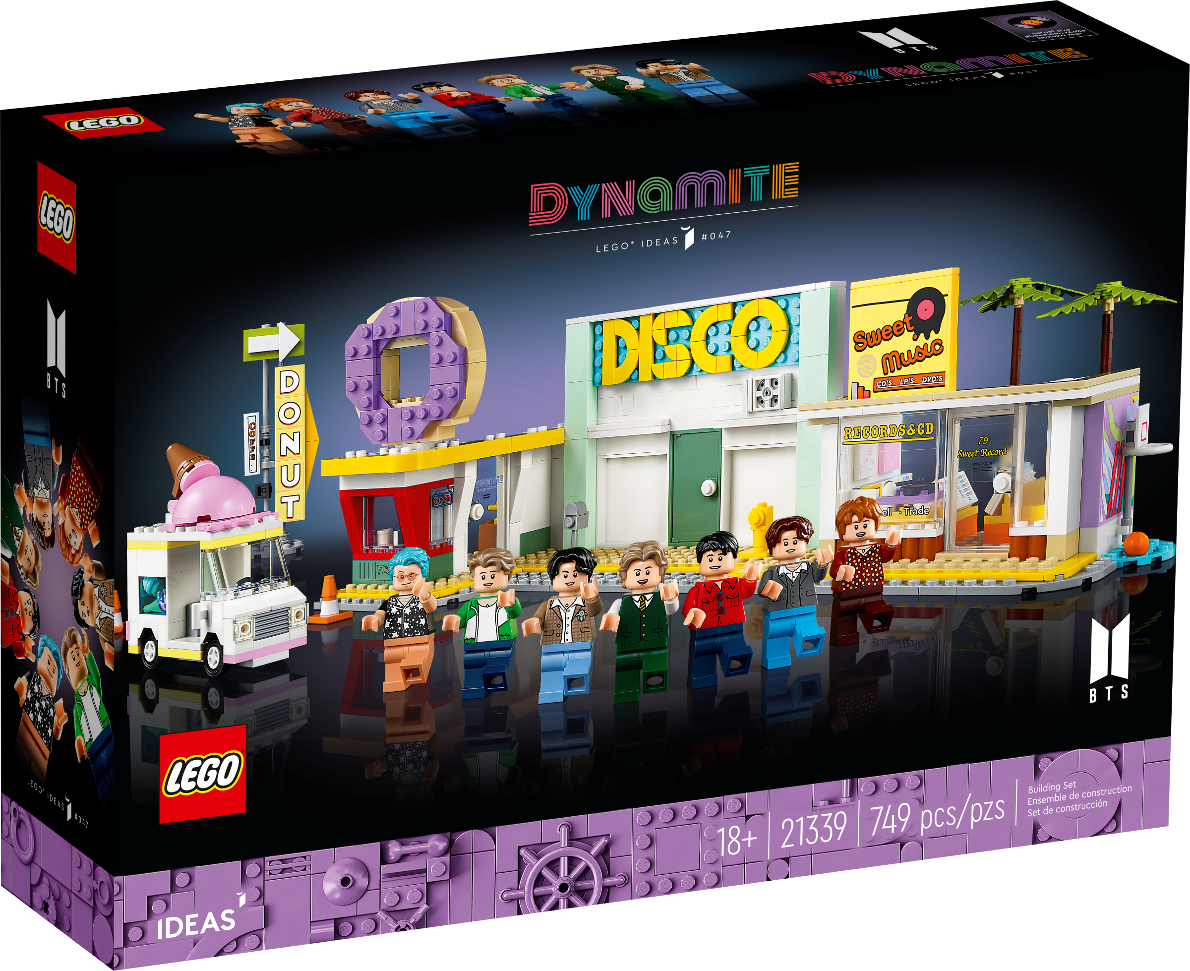 BTS Dynamite 21339 | Ideas | Buy online at the Official LEGO® Shop US