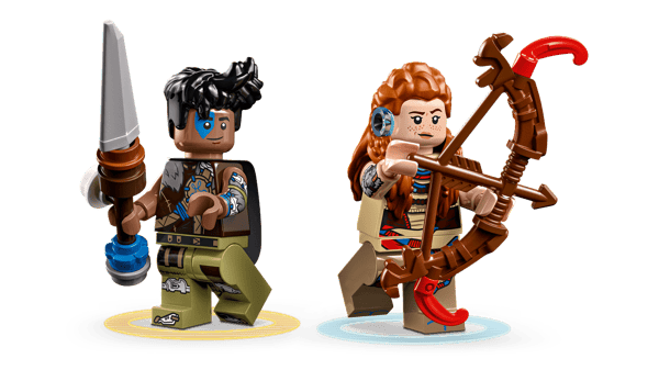 LEGO 77037 Aloy et Varl contre Testudien et Dents de scie — visuel 4 sur 6