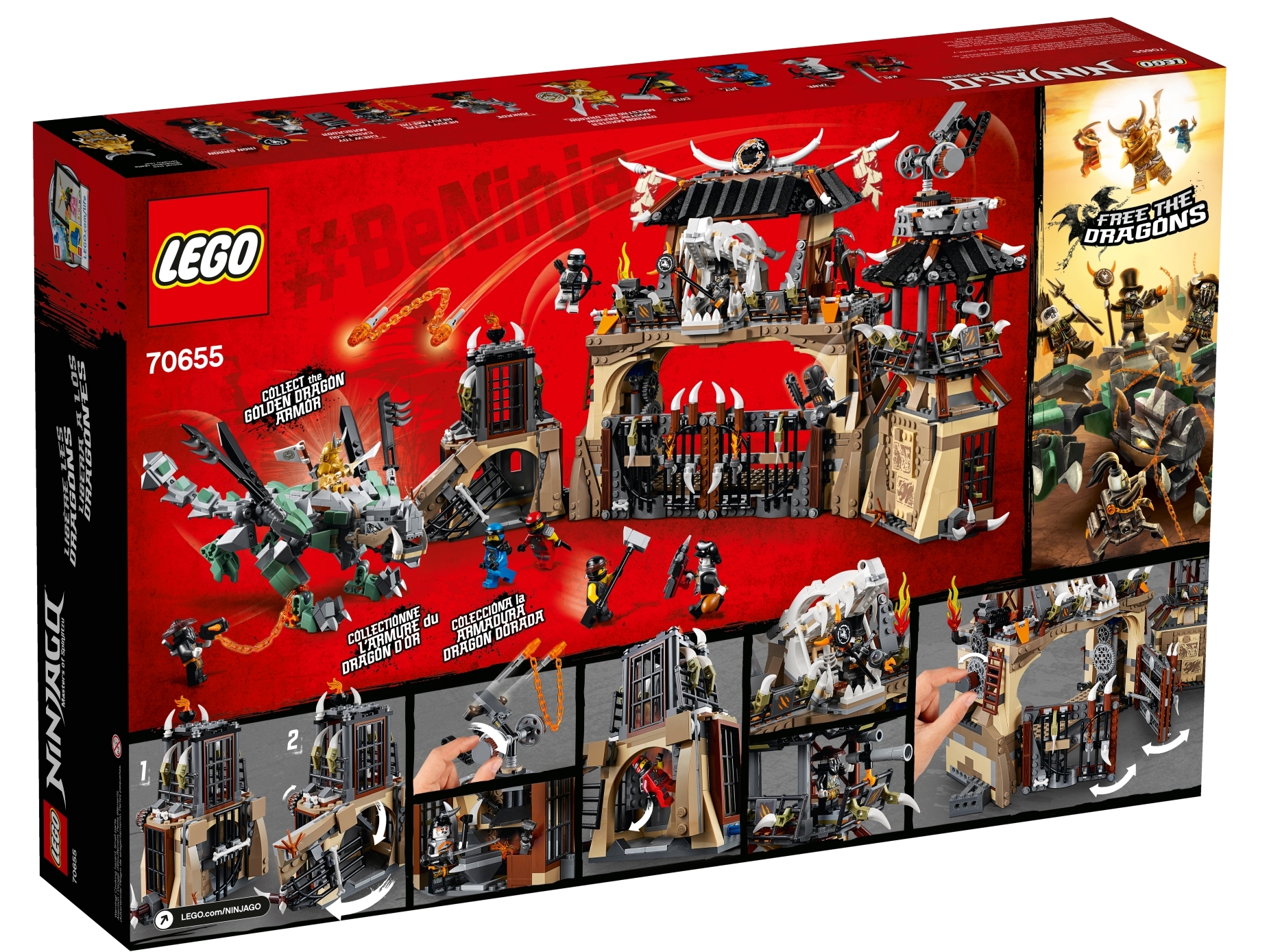 lego ninjago dragon pit