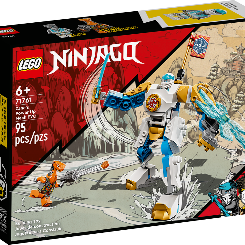 Zane's Power Up Mech EVO 71761 | NINJAGO® | Buy online at the Zane's Power Up Mech EVO 71761 | NINJAGO® | Buy online at the
