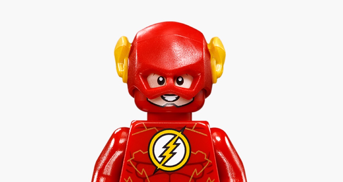 LEGO THE FLASH MINIFIGURE MARVEL AUTHENTIC SUPER HERO FIGURE 
