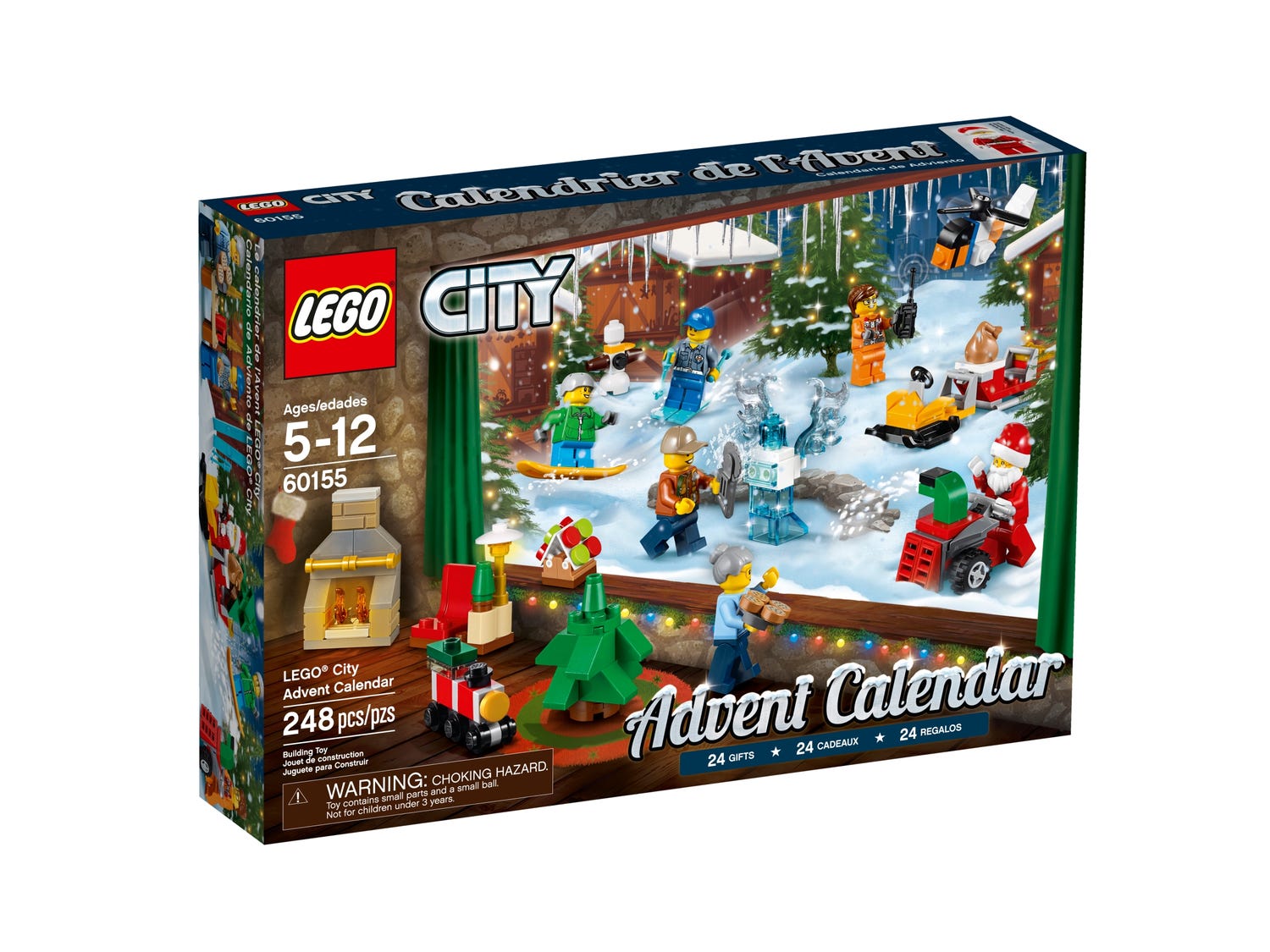 Le calendrier de l'Avent LEGO® City 60155 | City | Boutique LEGO®  officielle FR