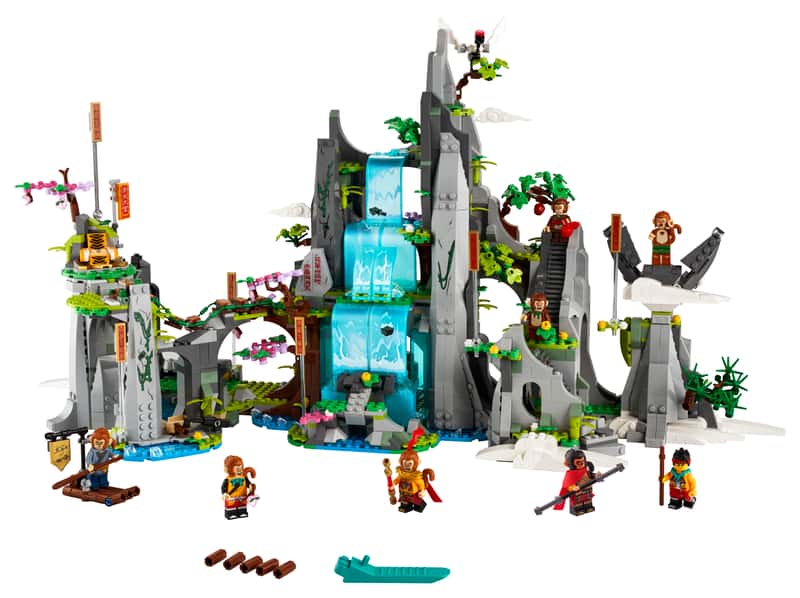 La leggendaria Montagna dei Fiori e dei Frutti — set LEGO 80024