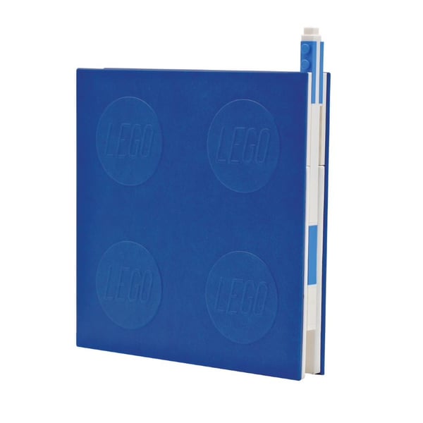 LEGO 5009062 Carnet avec verrou et stylo à encre gel – Bleu — visuel 4 sur 8