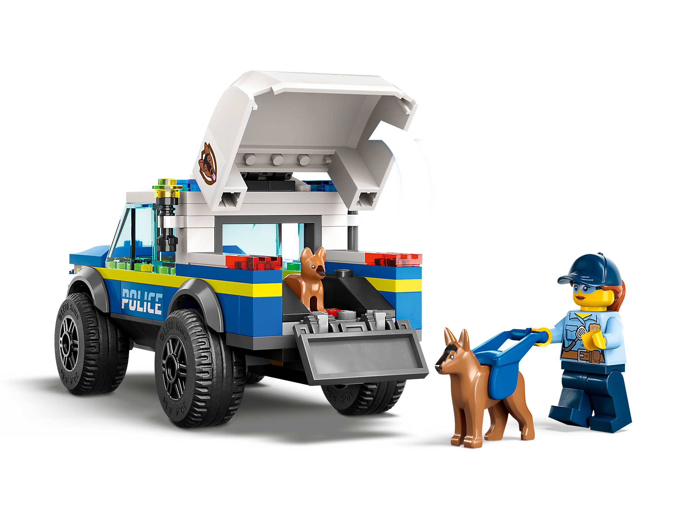 | the Police at Dog Mobile Official Training LEGO® Buy online | 60369 Shop City US
