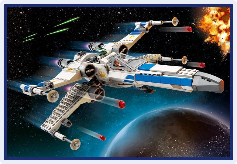 New Republic X-Wing Starfighter™ 75460 | Star Wars™ | Buy online