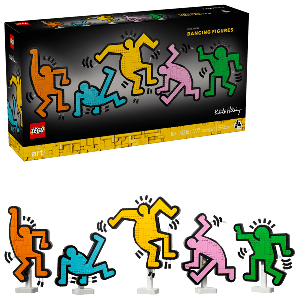 LEGO 31216 Keith Haring – Les figures dansantes — visuel 2 sur 8