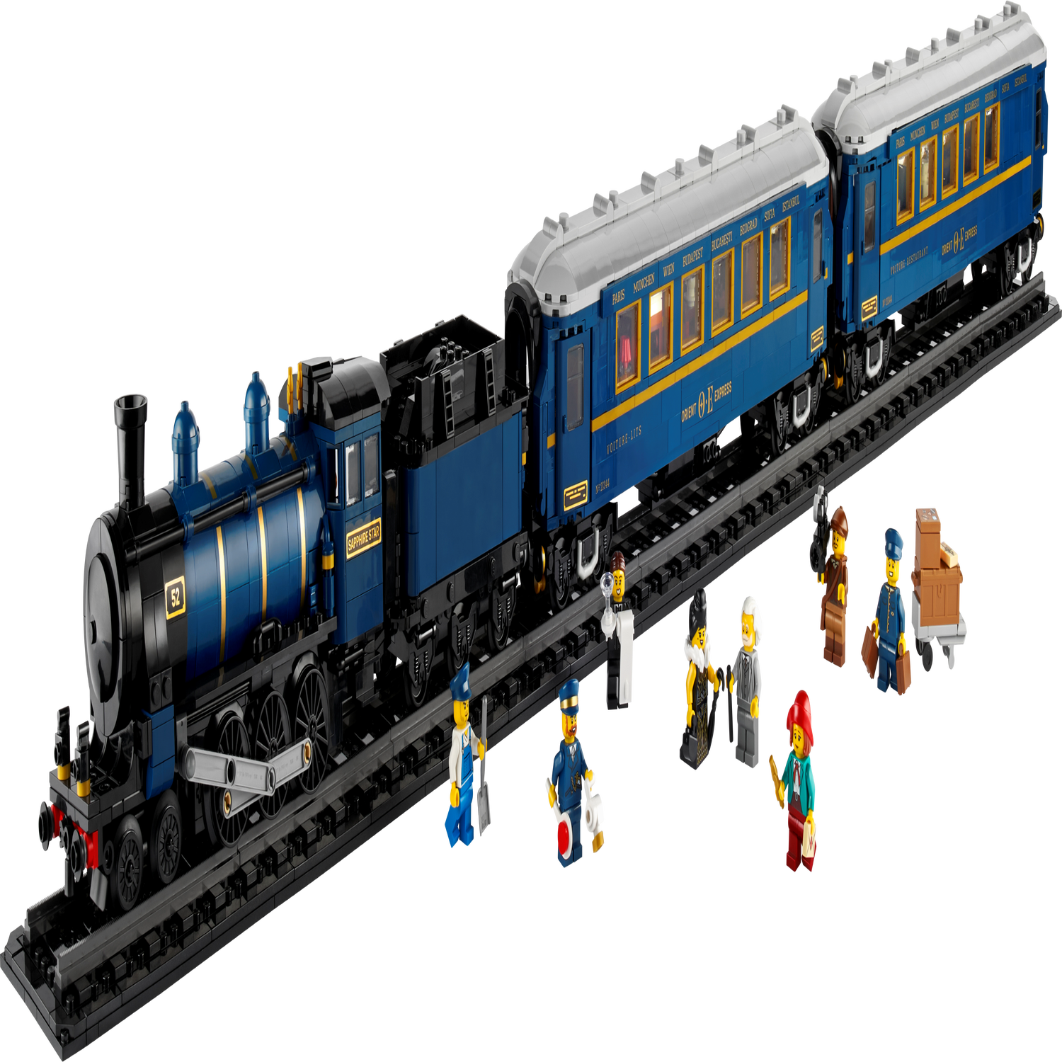 Lego City Train Model, Steam Train Lego City