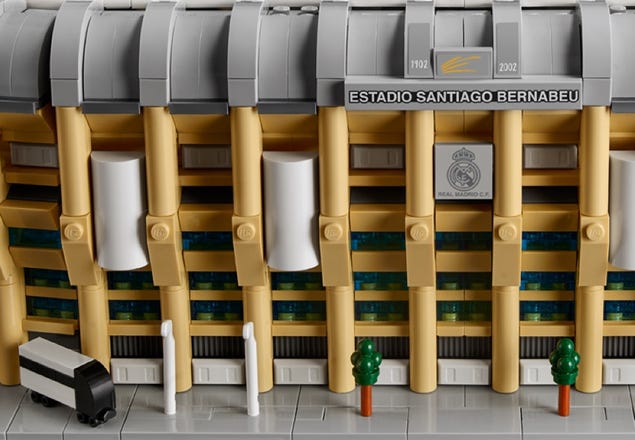 Más rumores LEGO Real Madrid, Estadio Santiago Bernabéu - elCatalejo