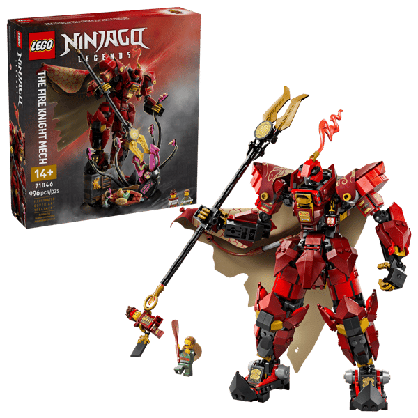 LEGO 71846 Le robot du chevalier de feu — visuel 2 sur 8