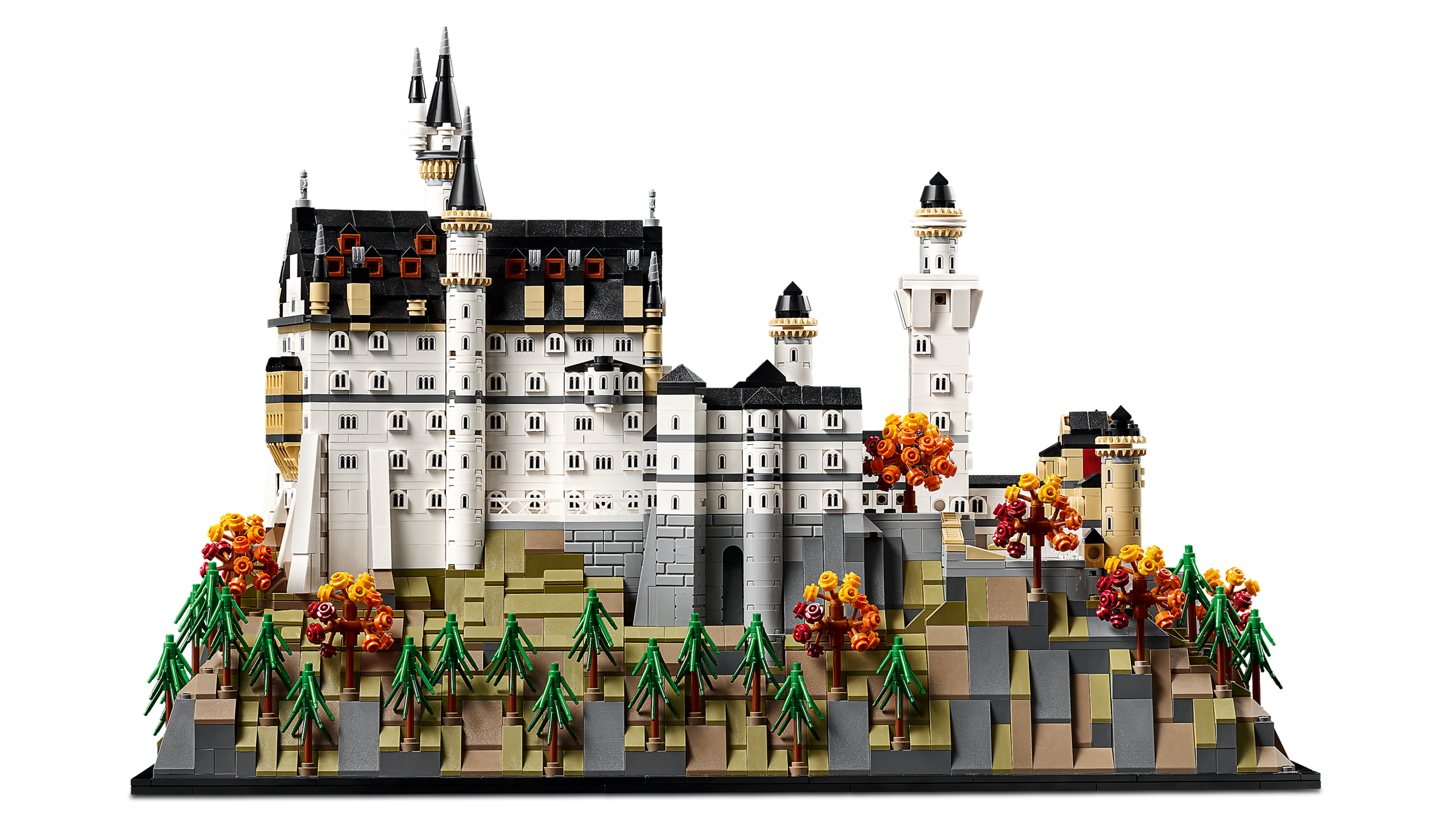 ノイシュヴァンシュタイン城 21063 | アーキテクチャ |レゴ®ストア公式