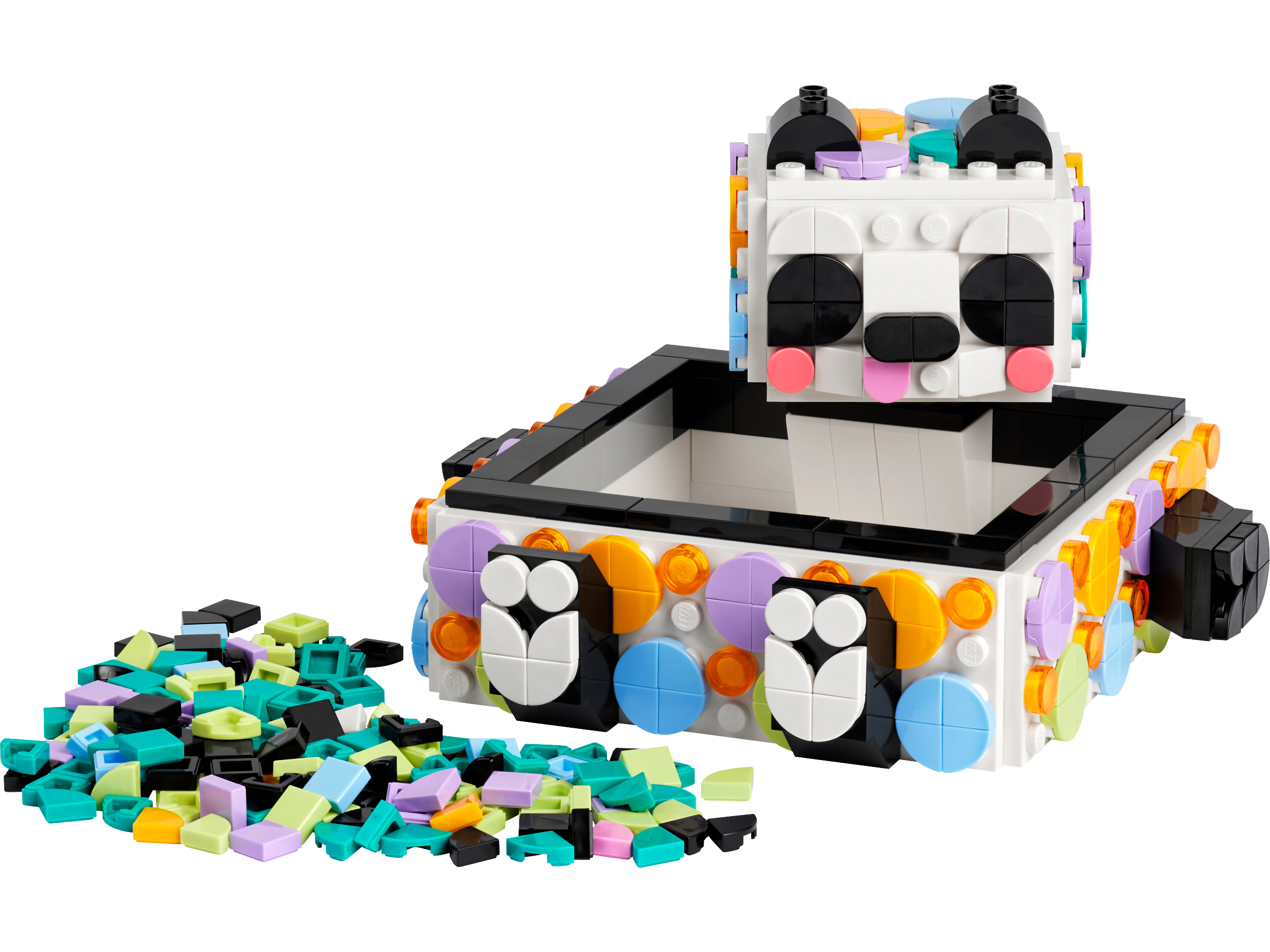 Bitterhed Definere beslutte Cute Panda Tray 41959 | DOTS | Buy online at the Official LEGO® Shop US