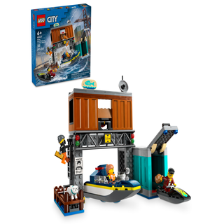 LEGO® – Politiespeedboot en boevenschuilplaats – 60417