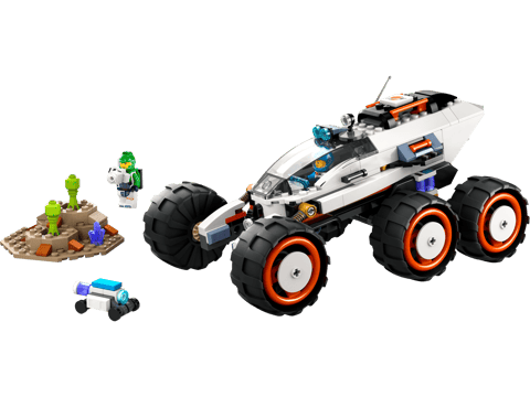 Rover esploratore spaziale e vita aliena — set LEGO 60431