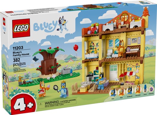 LEGO 11203 - Blueys families hus