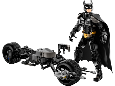 Batman™ Construction Figure and the Bat-Pod Bike