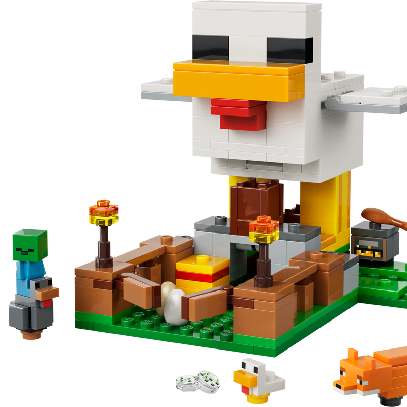 Chicken Farm 21585 Minecraft® Buy online at the Official LEGO