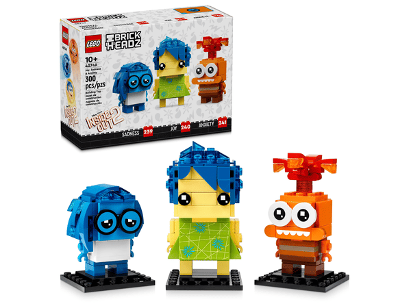 LEGO 40749 Joie, Tristesse et Anxiété — visuel 2 sur 7