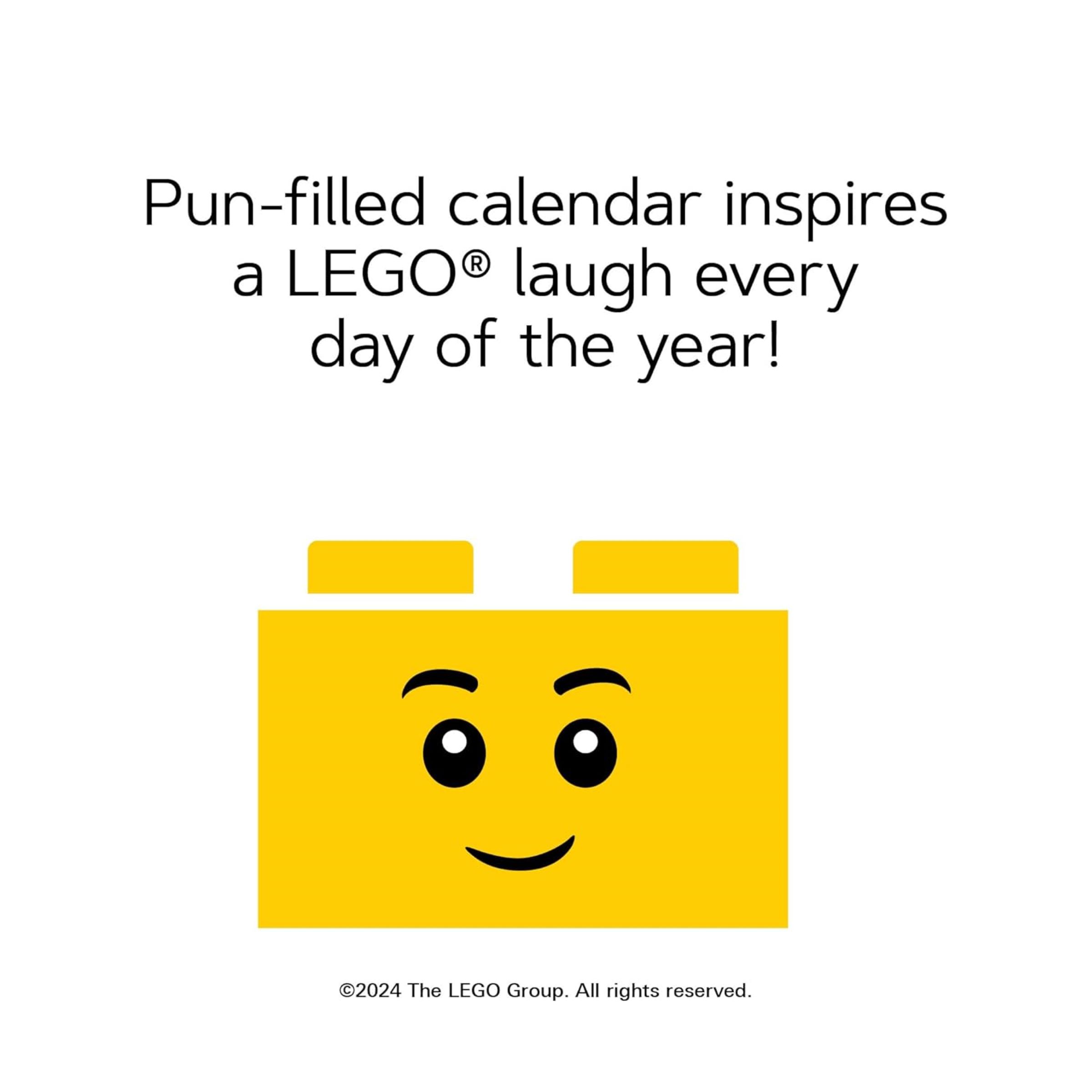 LEGO 5009039 - Sjov kalender for 2025 med ugedage
